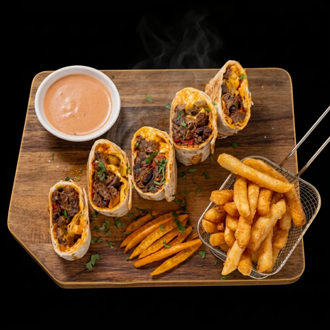 Philly Cheesesteak Wrap